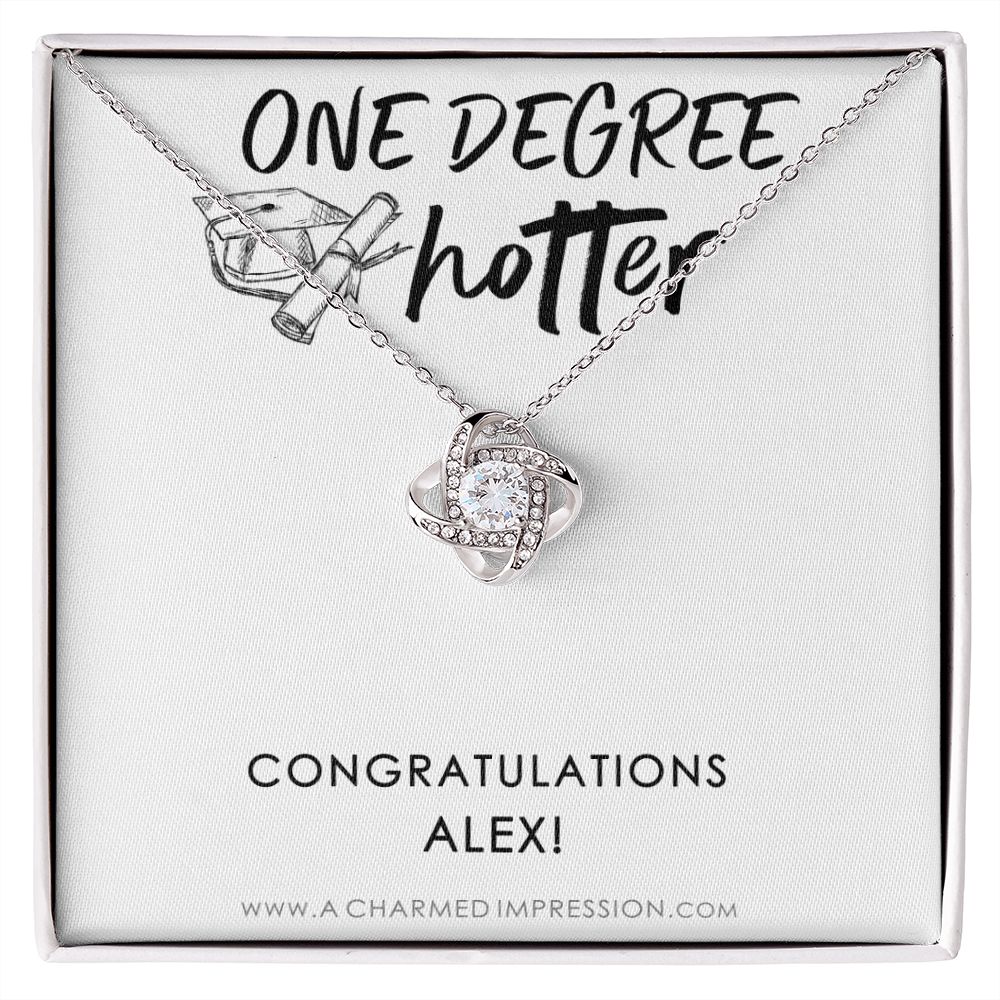 Graduation Gift Jewelry - Necklace with Message Card