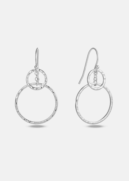 Best Friend Gifts for Women • Unbiological Sister • Christmas Gifts for Women • Stepsister Gifts • Love Friendship • Bonus Sister Earrings for 2 3 •  Infinity Ring Earrrings