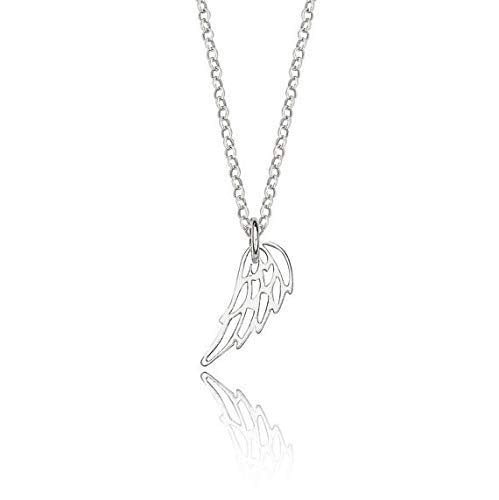 Mommy to an Angel • Mother's Remembrance Necklace • Sterling Silver • Tiny Wing Charm • Child Memorial Jewelry