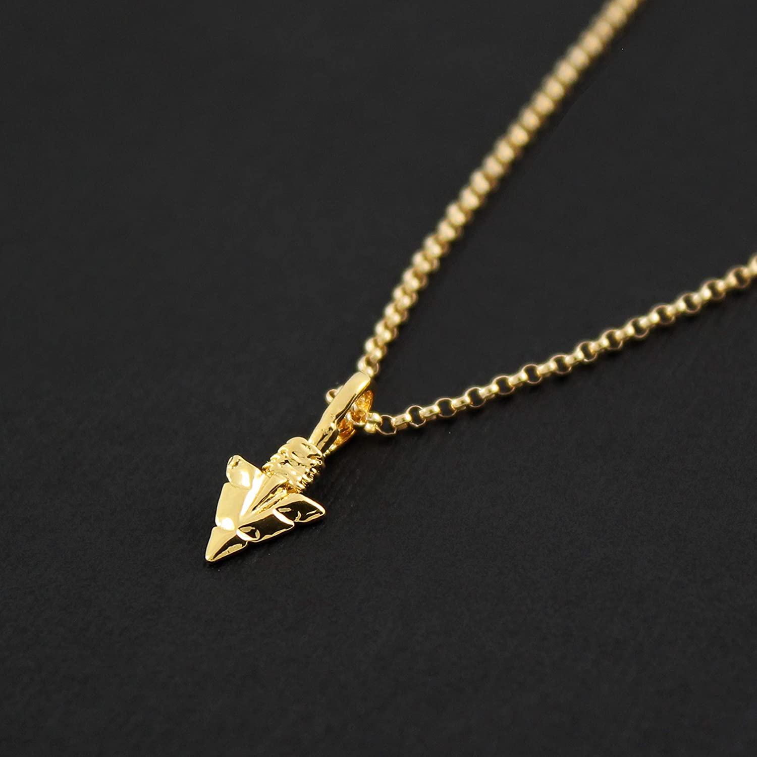 Friendship Gifts for Women Girls 14K Gold Plated Triangle Necklace Gifts  for Best Friend Woman