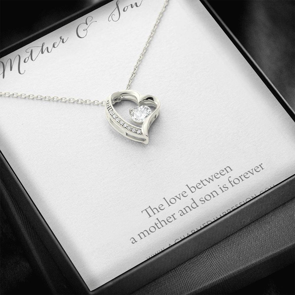 Gifts for Mom Jewelry, Mother and Son Necklace, Boy Mom Gift, Mom Gift from Son, Mother of the Groom, Mother's Day Birthday