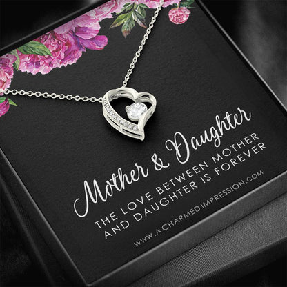 Mother Daughter Necklace, Mom Necklace, Mother's Day Gift from Daughter, Mom to Daughter Gift, Daughter to Mom Gift