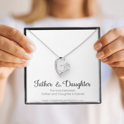 Daughter Gift From Dad, Father & Daughter Gift, Daughter Jewelry, Gift for Daughter, Present for Birthday,  Father's Gift for Daughter