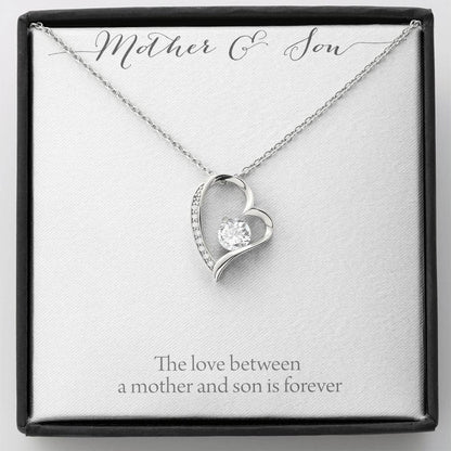 Gifts for Mom Jewelry, Mother and Son Necklace, Boy Mom Gift, Mom Gift from Son, Mother of the Groom, Mother's Day Birthday