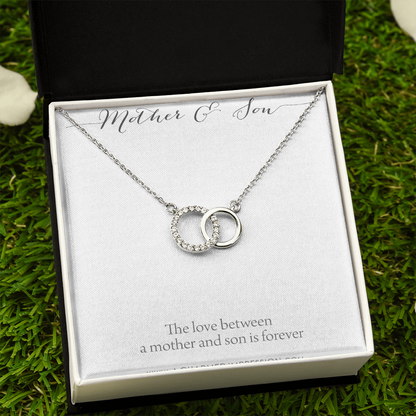 Gifts for Mom Jewelry, Mother and Son Necklace, Boy Mom Gift, Mom Gift from Son, Mother of the Groom, Mother's Day Birthday, Perfect Pair