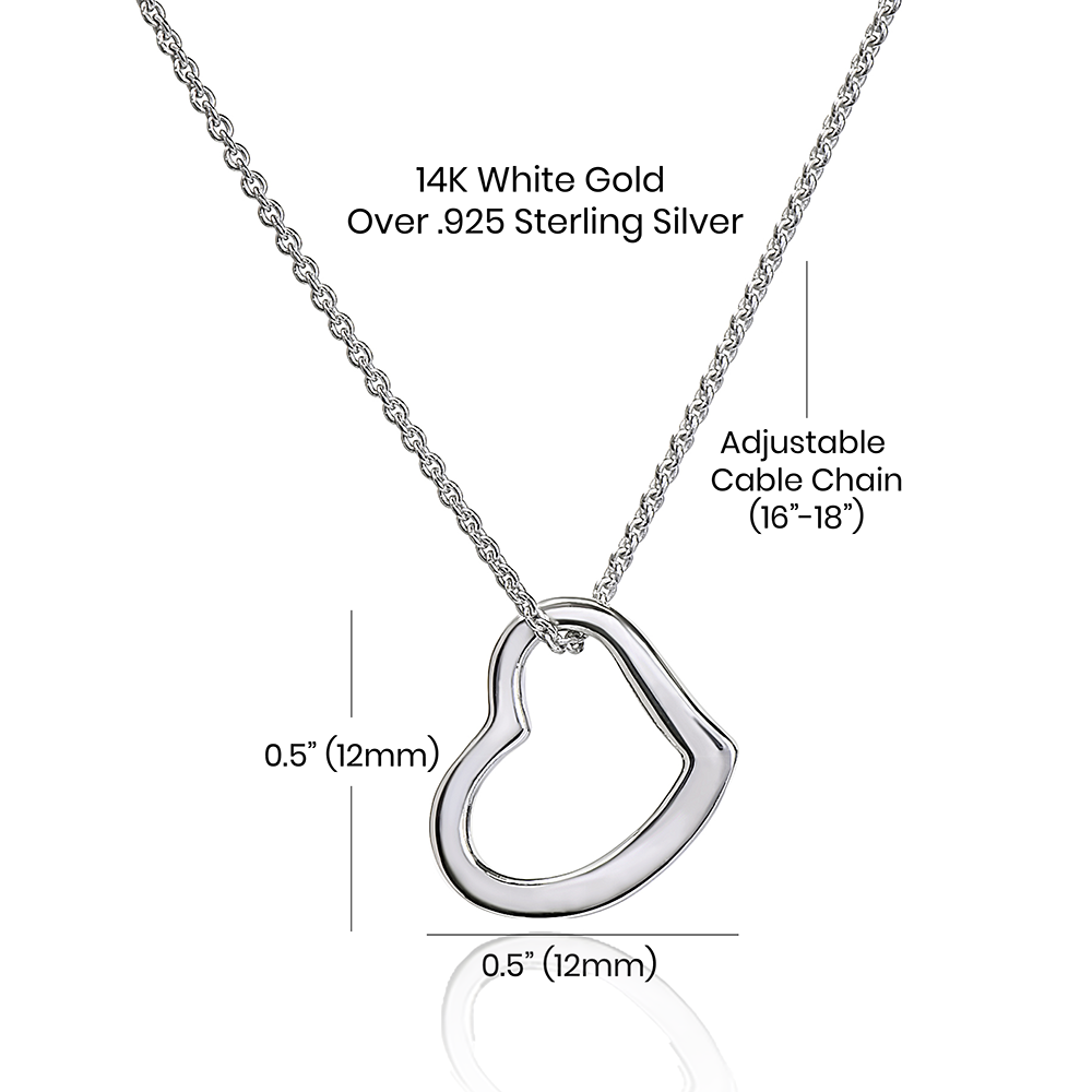 Template - Delicate Heart Necklace