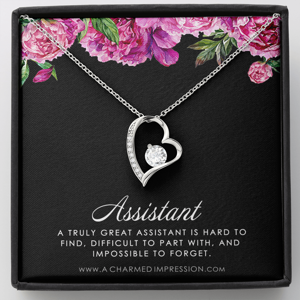 Gift Assistant, Assistant Gift, Assistant Appreciation, Leaving Gift for Assistant, Assistant Necklace, Thank you Gift for Assistant