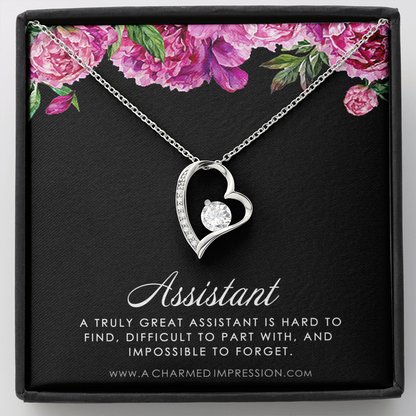 Gift Assistant, Assistant Gift, Assistant Appreciation, Leaving Gift for Assistant, Assistant Necklace, Thank you Gift for Assistant