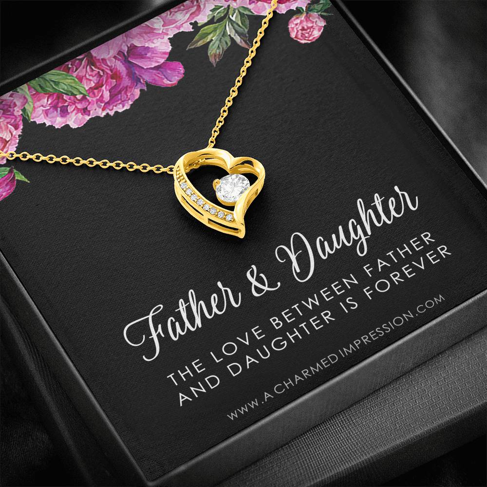 Daughter Gift From Dad, Father & Daughter Gift, Daughter Jewelry, Gift for Daughter, Present for Birthday, Father's Gift for Daughter