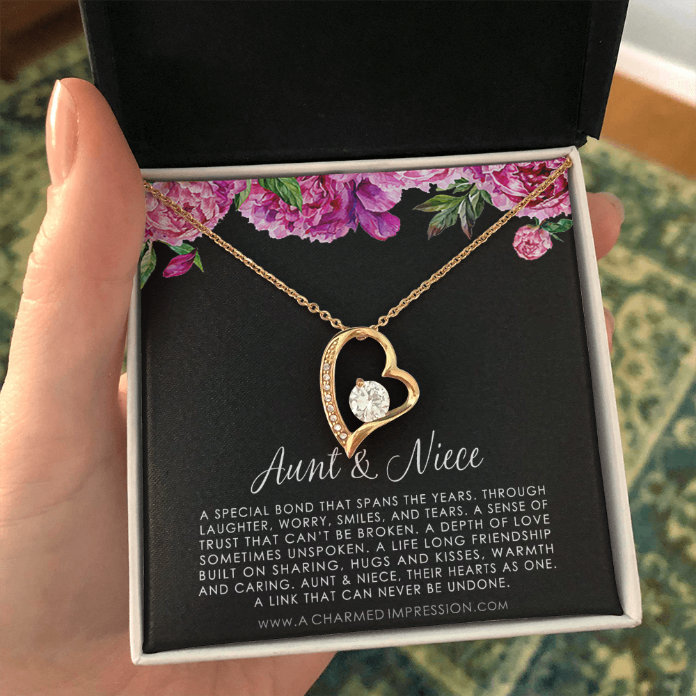 Niece Gift from Aunt, Gift for Niece Necklace, Niece Jewelry, Niece Wedding Gift, Niece Confirmation, Niece Birthday Gift ideas