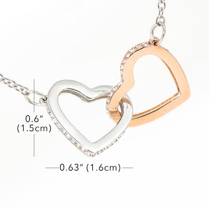 Unbiological Sister Best Friend Gift Jewelry, Long Distance, Quotes, Friends Forever, Interlocking Hearts