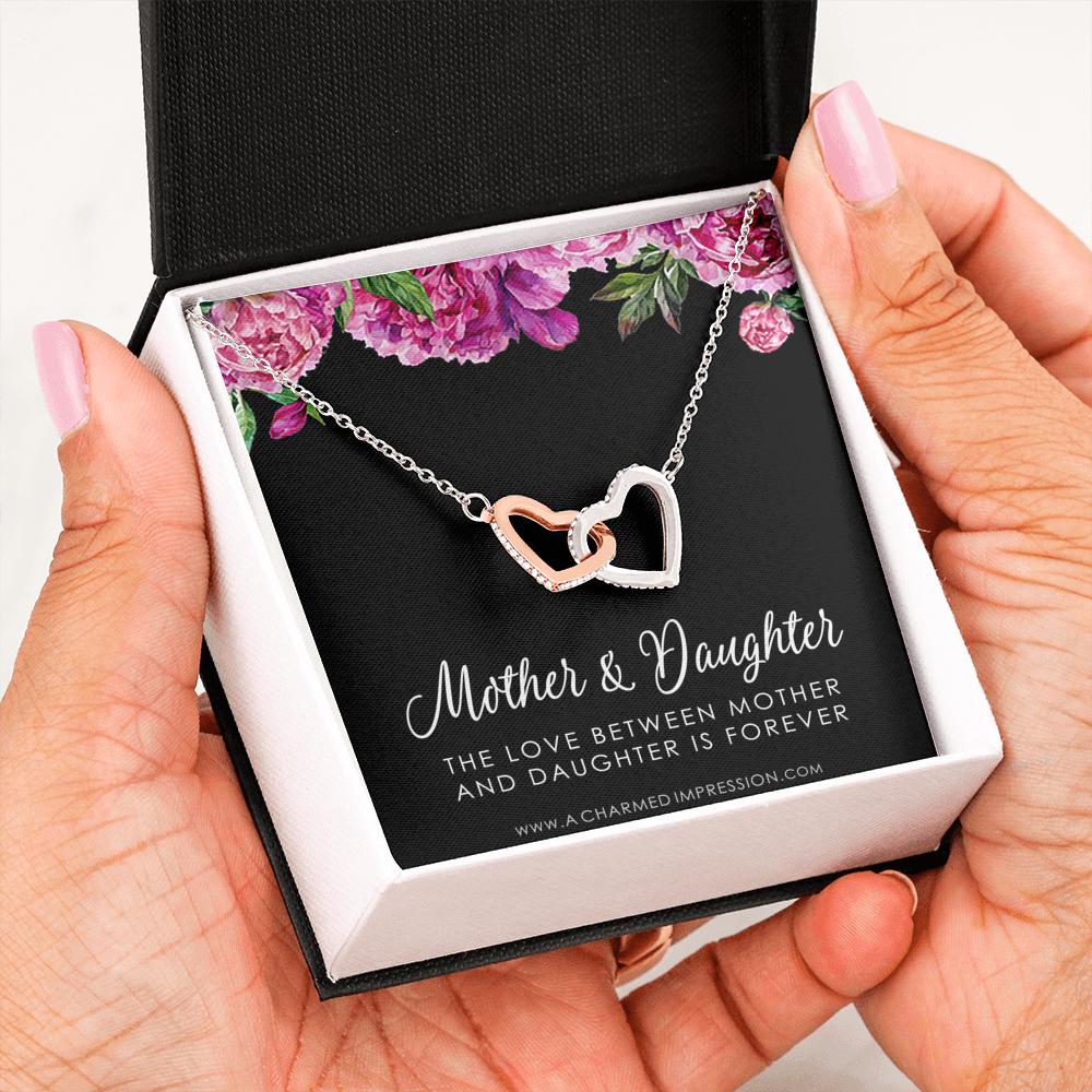 Mother Daughter Necklace, Mom Necklace, Mother's Day Gift from Daughter, Mom to Daughter Gift, Daughter to Mom Gift