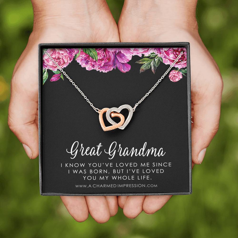 Great Grandma Gift, Great Grandmother Jewelry, Great Granddaughter Gift, Great Granddaughter Birthday Gift, Mothers Day