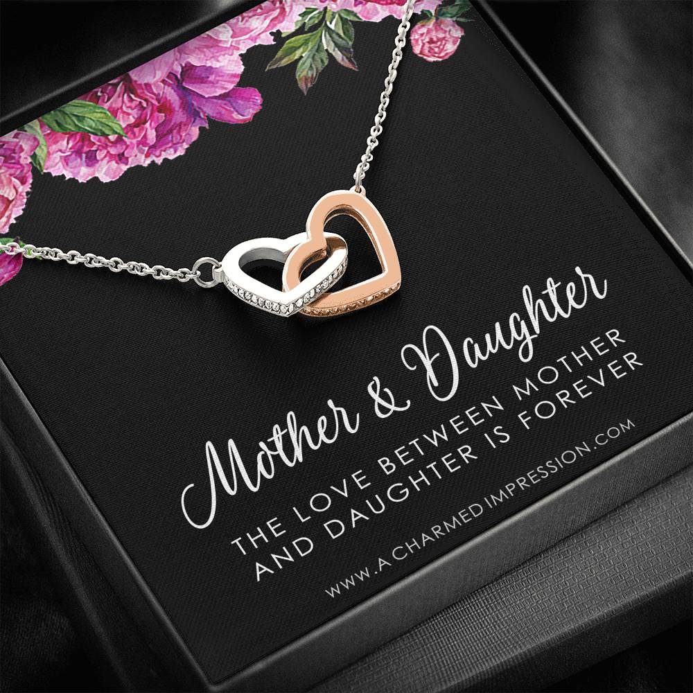 Mother Daughter Necklace, Mom Necklace, Mother's Day Gift from Daughter, Mom to Daughter Gift, Daughter to Mom Gift