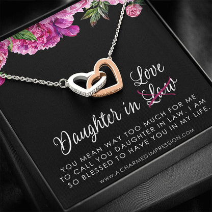 Daughter in Law, Gift for Bride, Gift from Mother in Law, Wedding Gift, Daughter to be, Welcome to the Family, Unbiological Child Gift