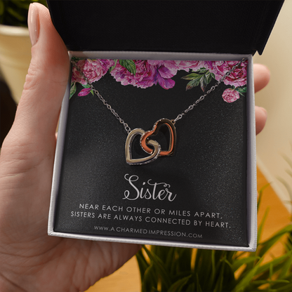 Sister Birthday Gift, Sister Gift Ideas, Sister Necklace, Unique Birthday Gifts for Sister from Sister, Gift from Brother to Sister