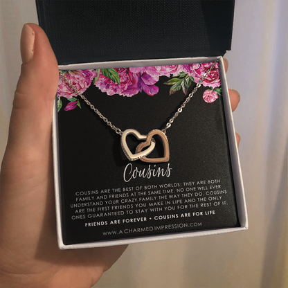 Gift for Cousin Gifts, Cousin Necklace, Cousin Christmas gifts for Cousins gift Idea, Cousin Best Friend Cousin Birthday Gift