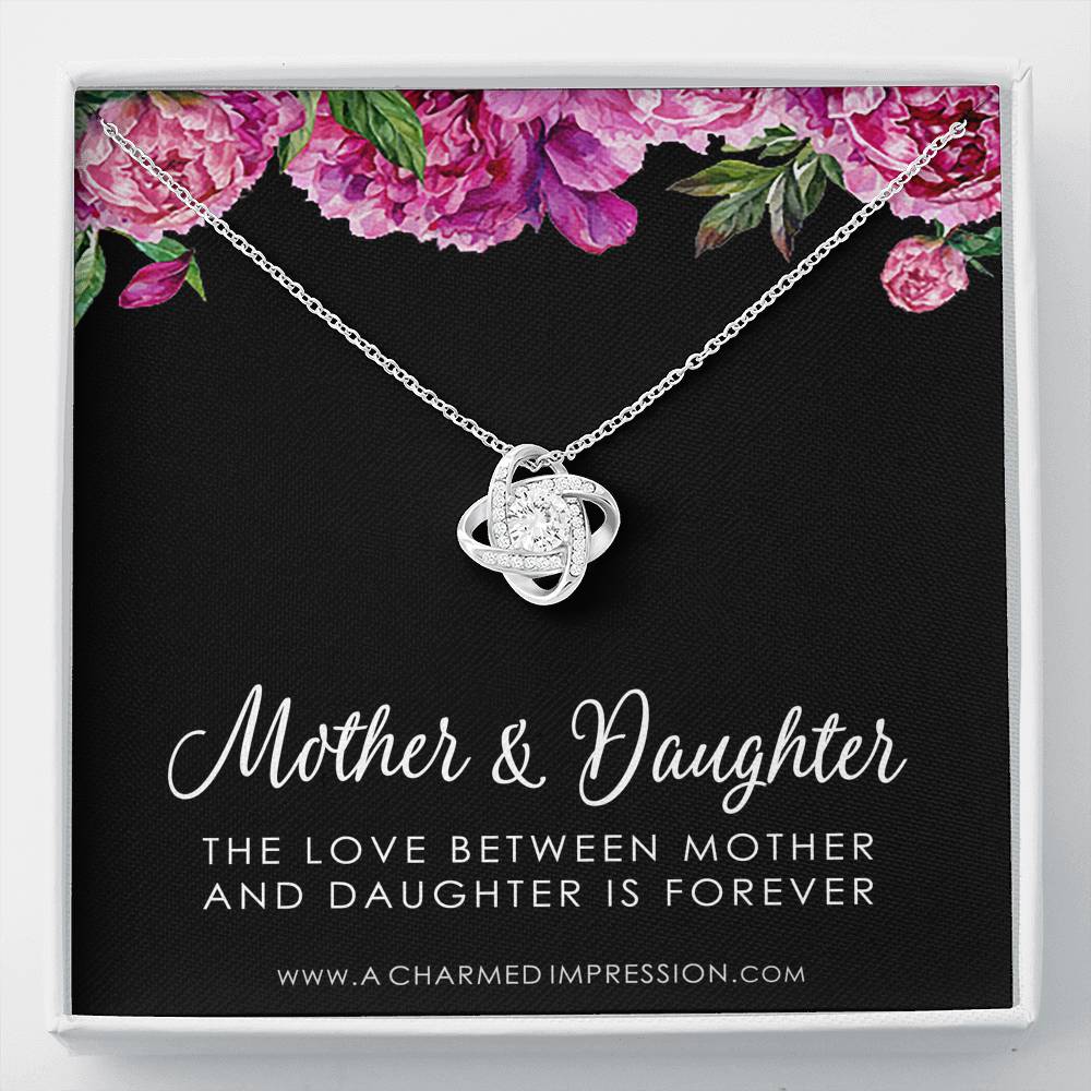 Mother Daughter Necklace, Mom Necklace, Mother's Day Gift from Daughter, Mom to Daughter Gift, Daughter to Mom Gift