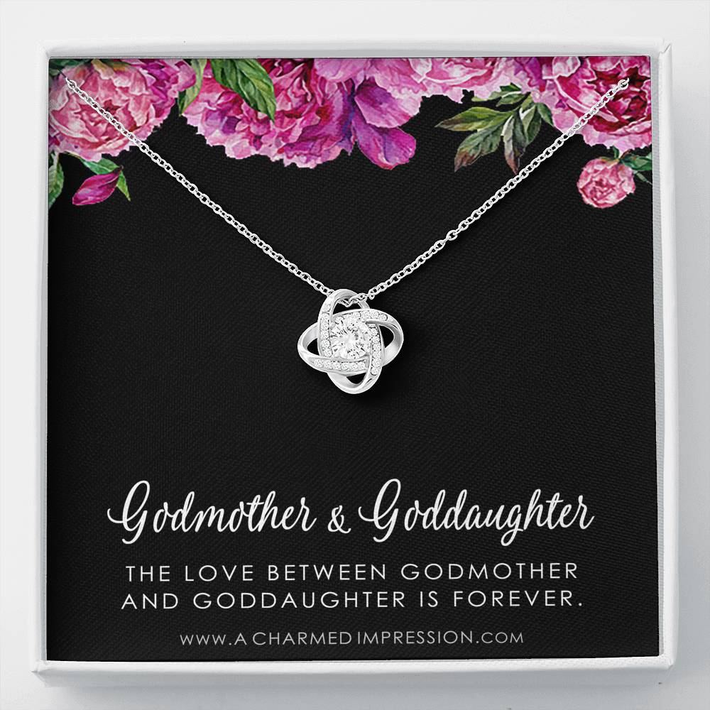 Godmother Necklace, Gift for Godmother from Godchild, Godmother Gift, Jewelry for Godmother, Godmother Gift, Godmother Jewelry, Thank you