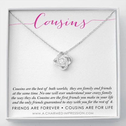 Gift for Cousin Gifts, Cousin Necklace, Cousin Christmas gifts for Cousins gift Idea, Cousin Best Friend Cousin Birthday Gift