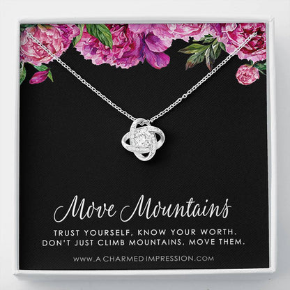 Encouragement Gift, Cancer Survivor Necklace, Breast Cancer Support, Strength Necklace, Infertility Miscarry Gift, Depression, Mental Health