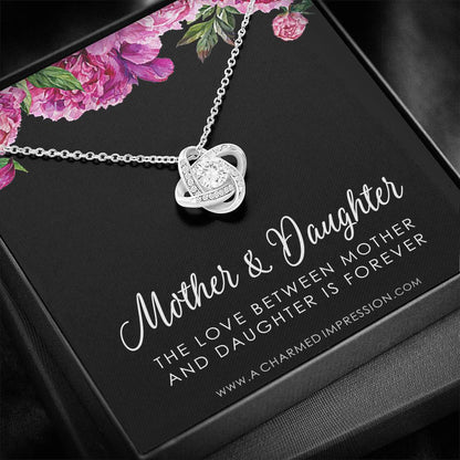 Mother Daughter Necklace, Mom Necklace, Mother's Day Gift from Daughter, Mom to Daughter Gift, Daughter to Mom Gift