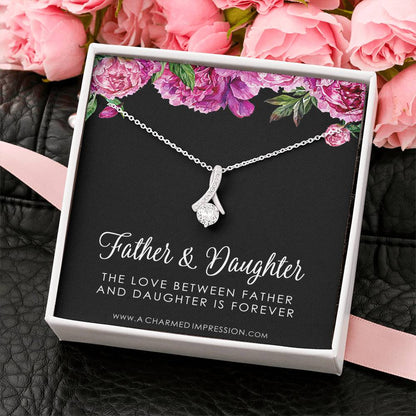 Daughter Gift From Dad, Father & Daughter Gift, Daughter Jewelry, Gift for Daughter, Present for Birthday,  Father's Gift for Daughter