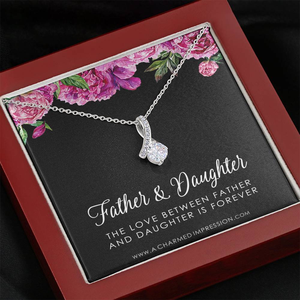 Daughter Gift From Dad, Father & Daughter Gift, Daughter Jewelry, Gift for Daughter, Present for Birthday,  Father's Gift for Daughter