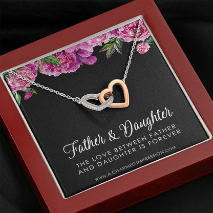 Daughter Gift From Dad, Father & Daughter Gift, Daughter Jewelry, Gift for Daughter, Present for Birthday,  Father's Gift for Daughter