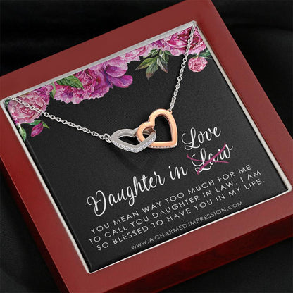 Daughter in Law, Gift for Bride, Gift from Mother in Law, Wedding Gift, Daughter to be, Welcome to the Family, Unbiological Child Gift